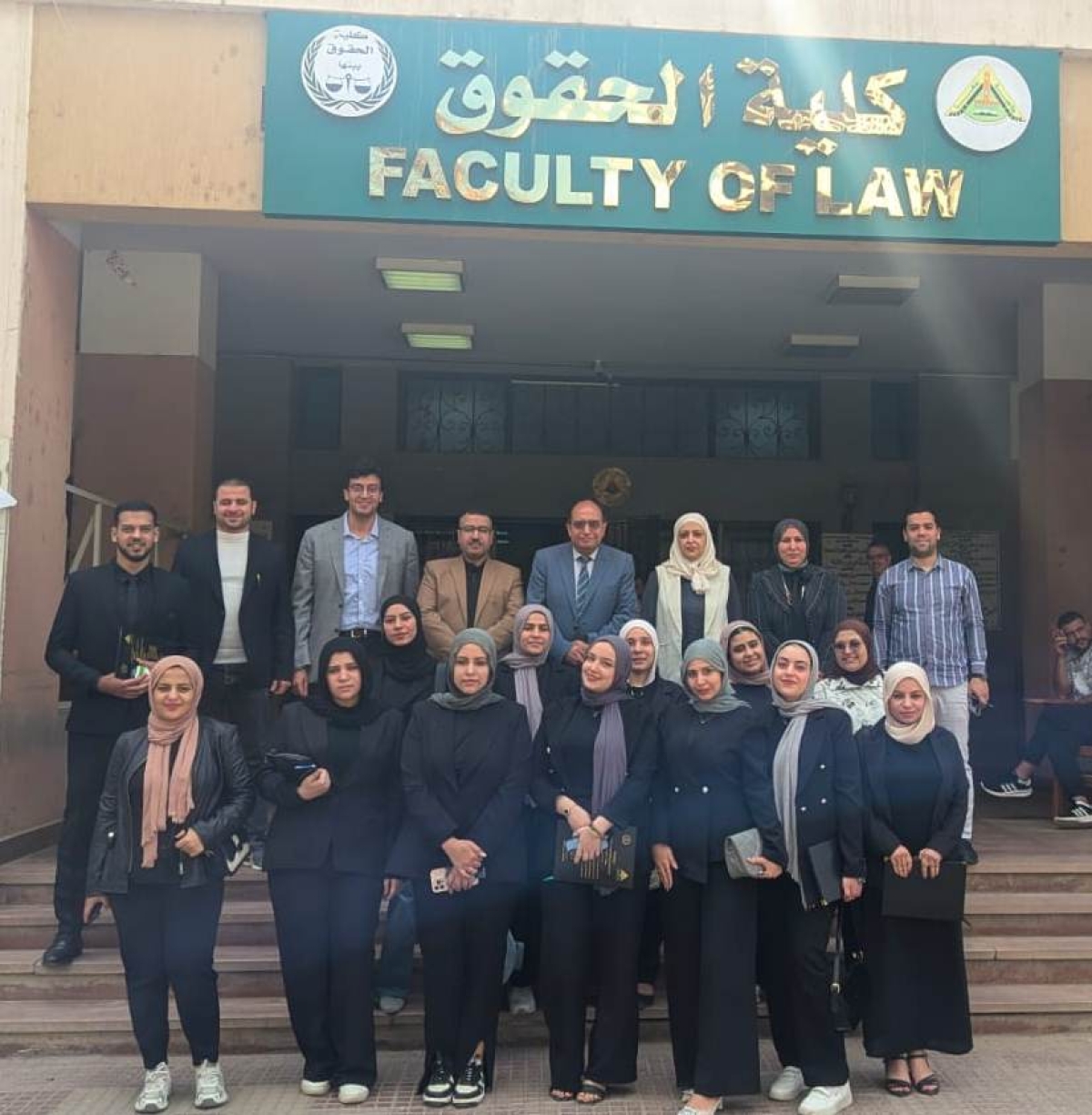 زيارة وفد وحدة الإرشاد الأكاديمي بجامعة بنها لكلية الحقوق