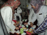 القافلة الطبية.. العلاج بالمجان لـ 470 حالة فى قرية ميت العطار