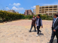 رئيس جامعة بنها يتفقد عدداً من المنشآت الجديدة بكفر سعد